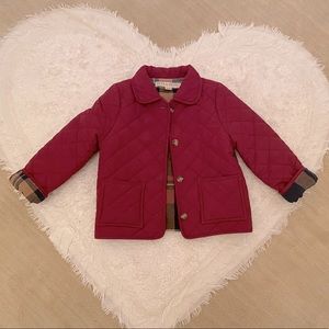 Hope & Henry Girls' Quilted Barn Jacket XXS